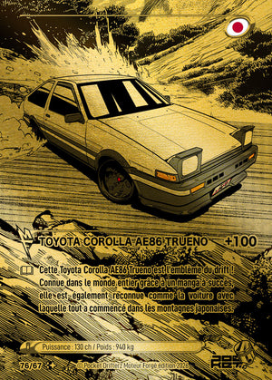 Toyota Corolla AE86 Trueno 