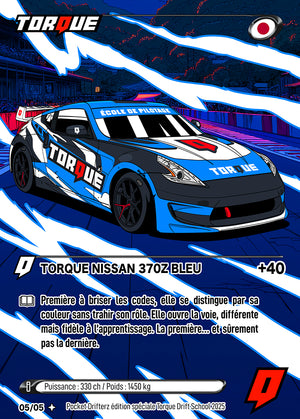 Nissan 370Z bleu